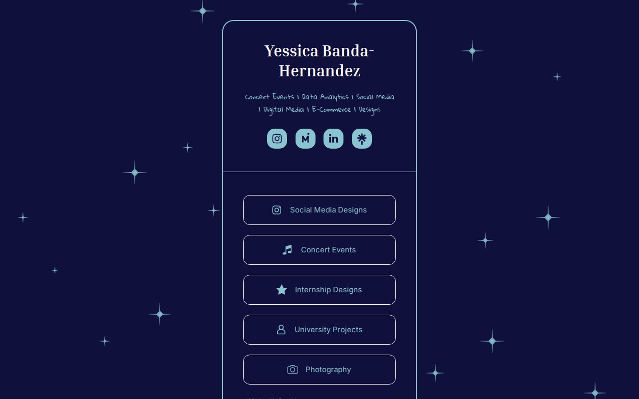 Carrd profile picture for @yessica